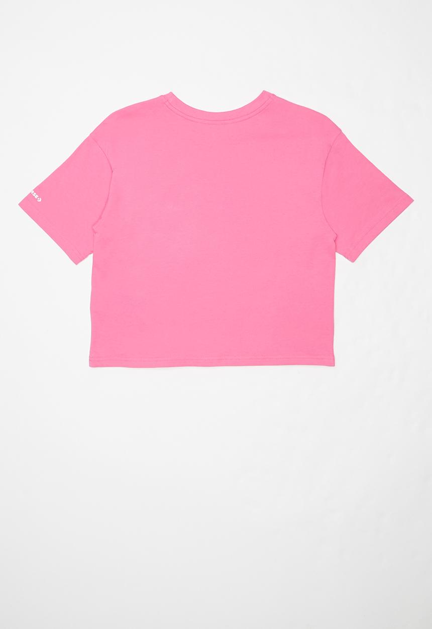 Converse - Foil boxy tee - pink