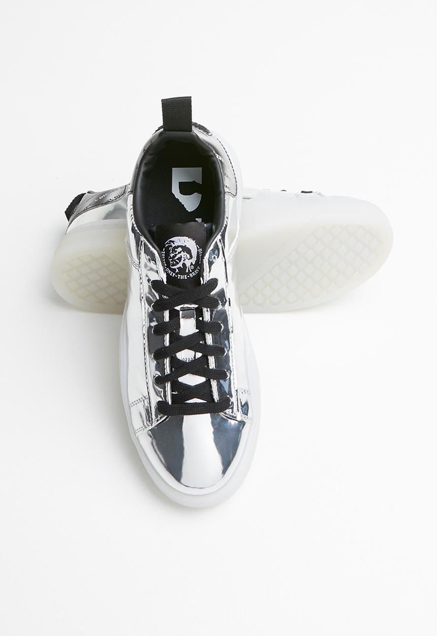 Diesel  - S-clever low lace  - silver