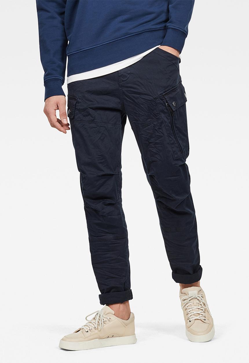 G-STAR - Roxic straight tapered pants  - mazarine blue