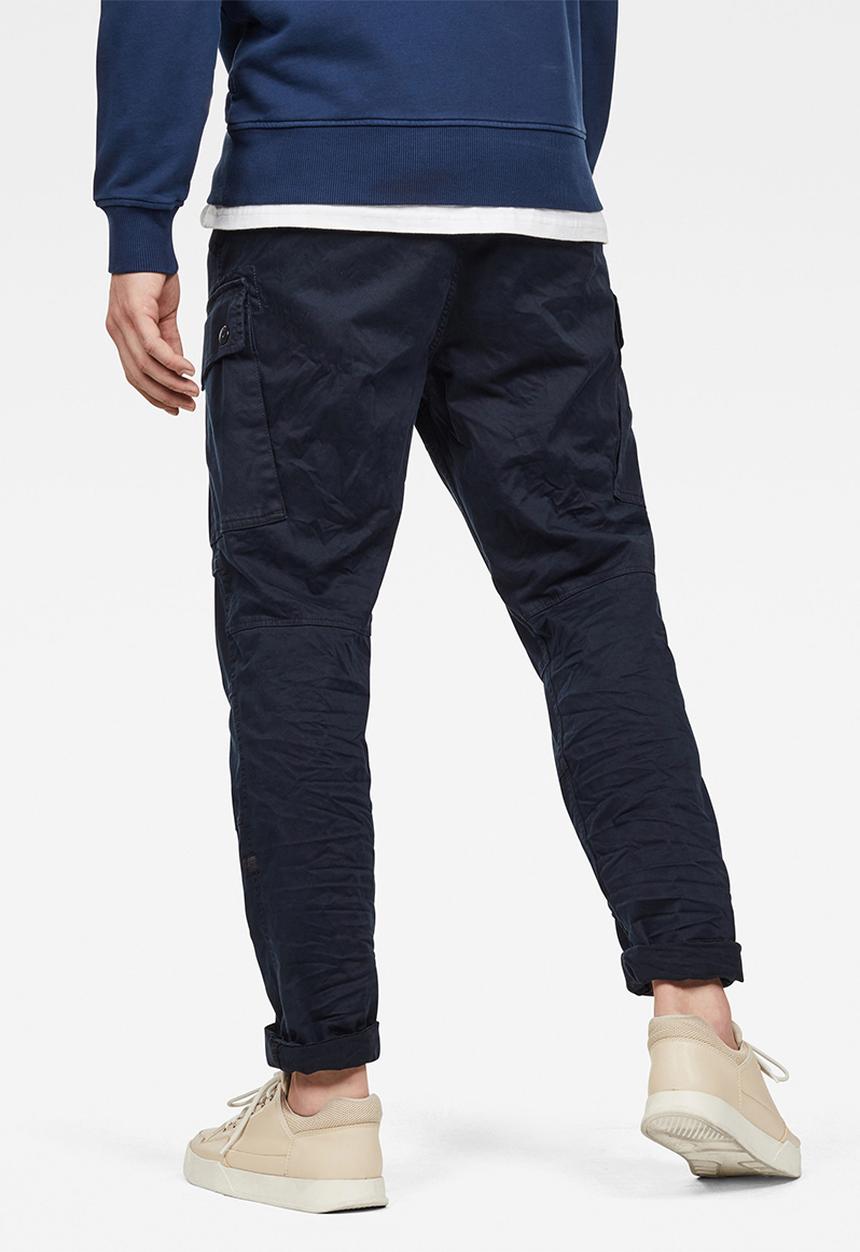 G-STAR - Roxic straight tapered pants  - mazarine blue