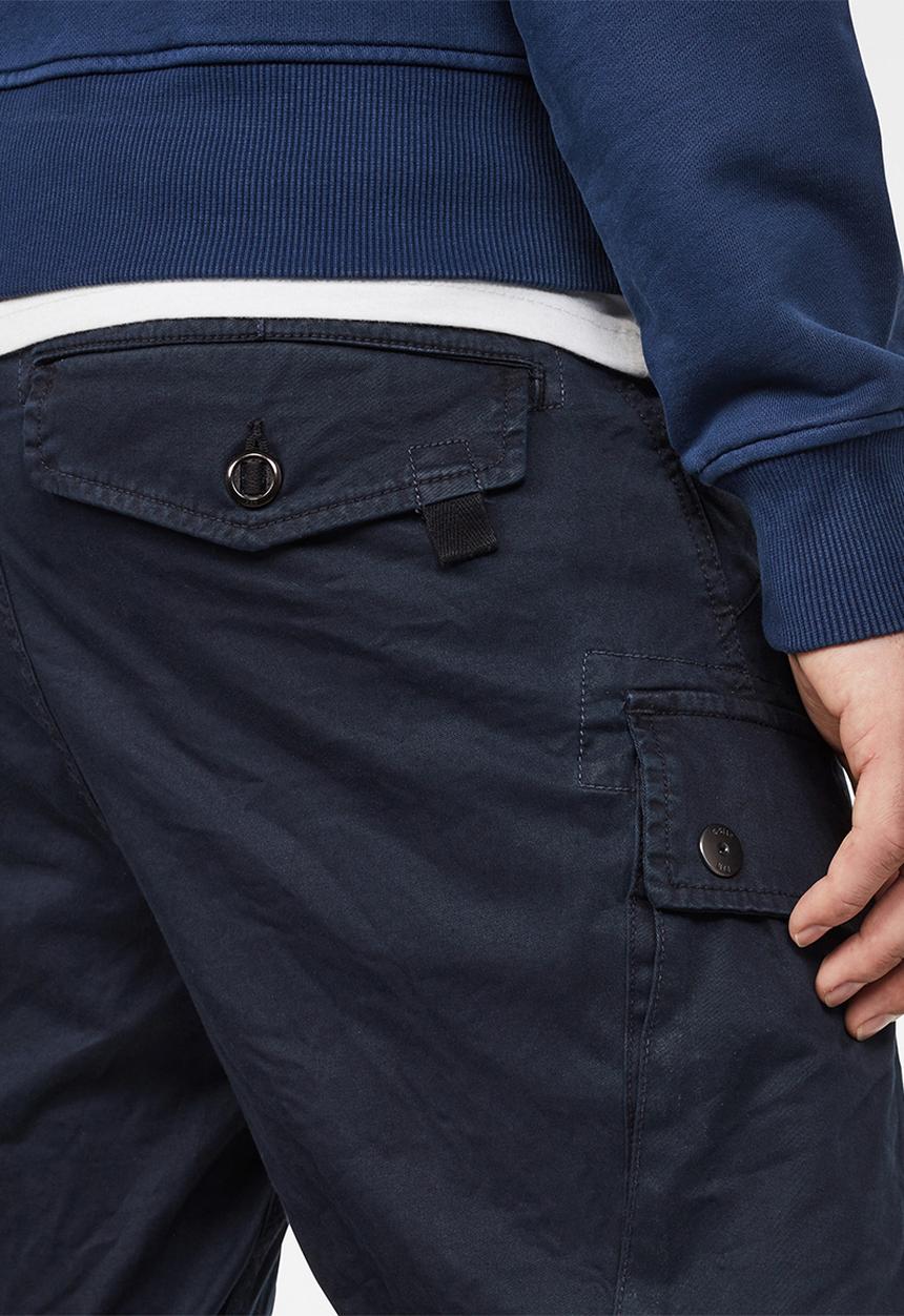 G-STAR - Roxic straight tapered pants  - mazarine blue