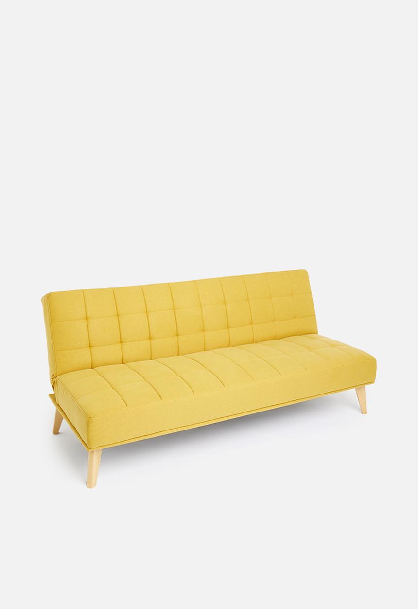 Sixth Floor - Ella sleeper couch - mustard