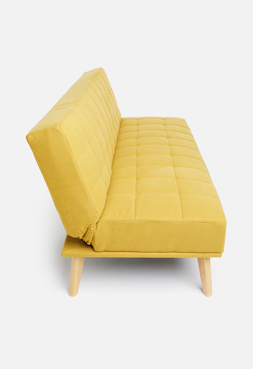 Sixth Floor - Ella sleeper couch - mustard