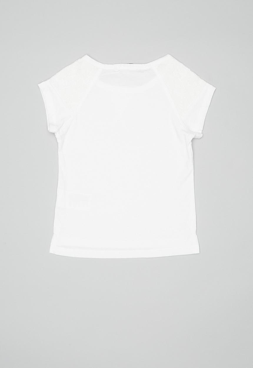 Pop Candy - Girls short sleeve tee - white