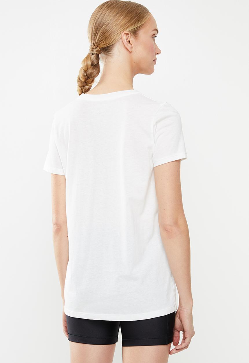 Under Armour - Graphic sport style classic crew - white & black