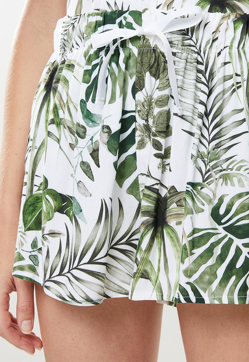 Superbalist - Sleep shirt & shorts - white 