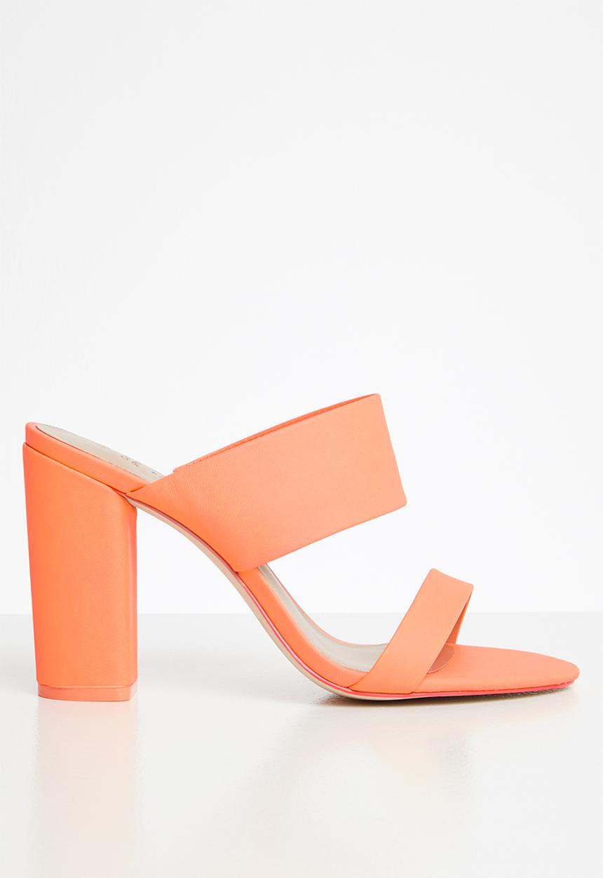 Call It Spring - Falelia heel - bright orange