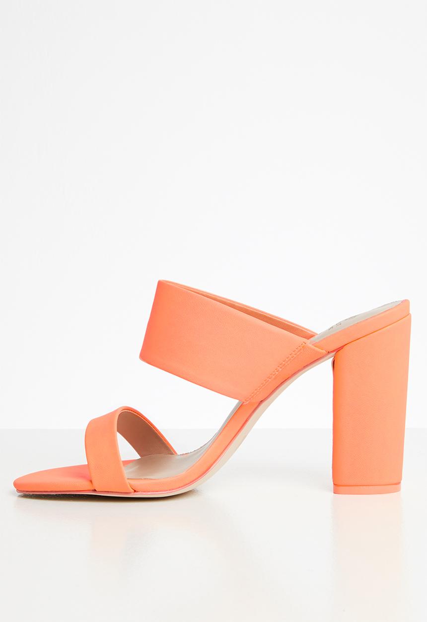 Call It Spring - Falelia heel - bright orange