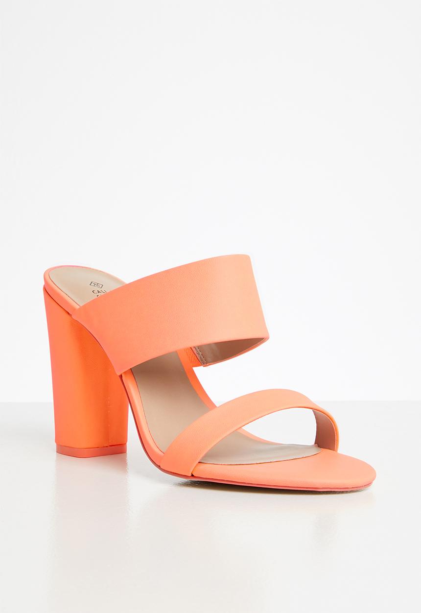 Call It Spring - Falelia heel - bright orange