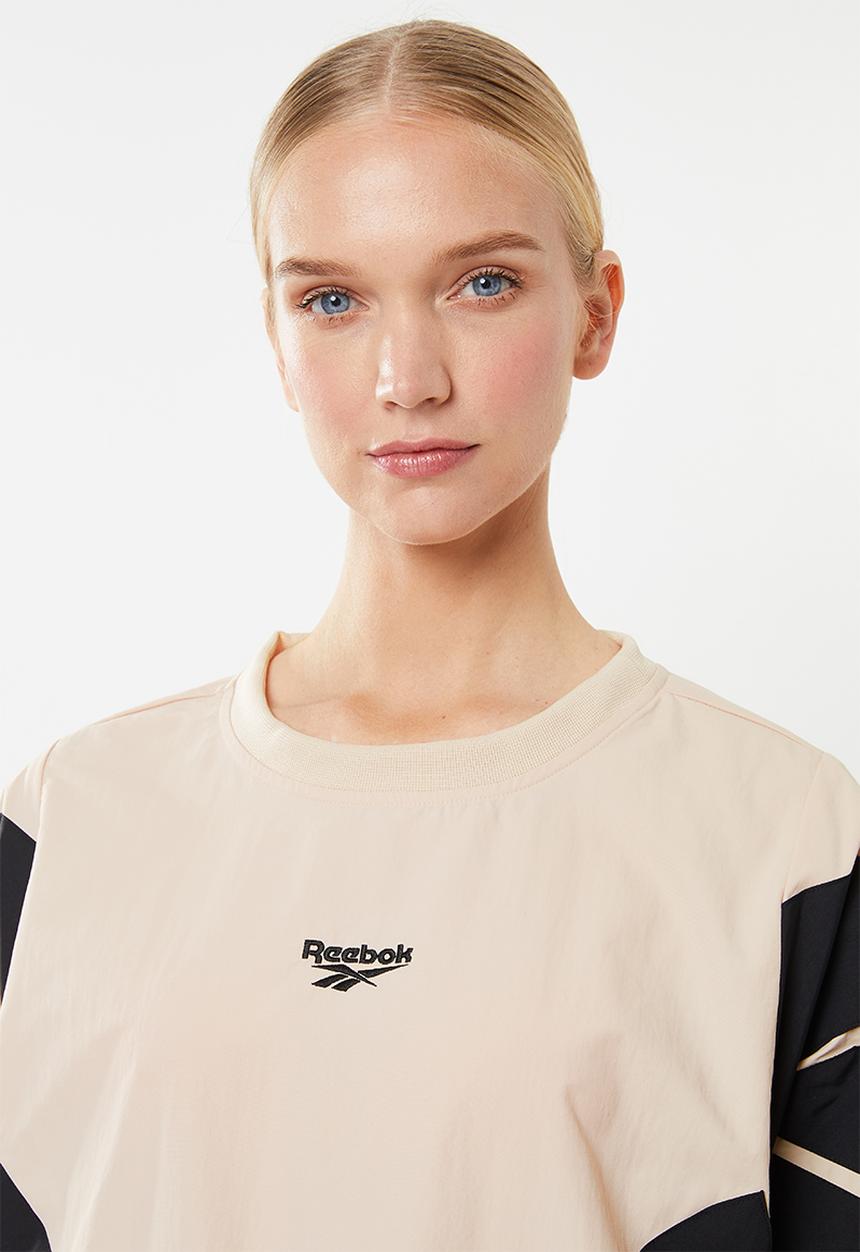 Reebok - Cl v crew - brown & black