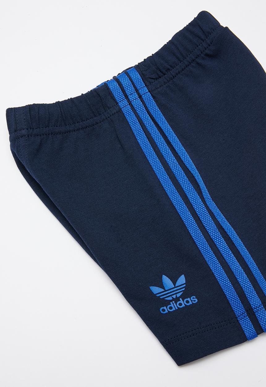 adidas Originals - Short tee set - navy & white