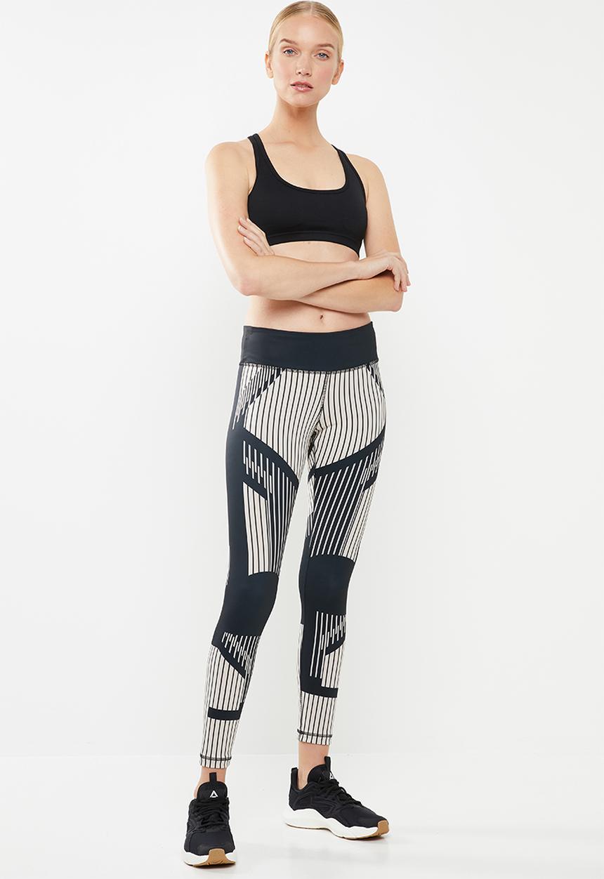 Reebok - C Lux bold tight-7/8 - moto - brown & black