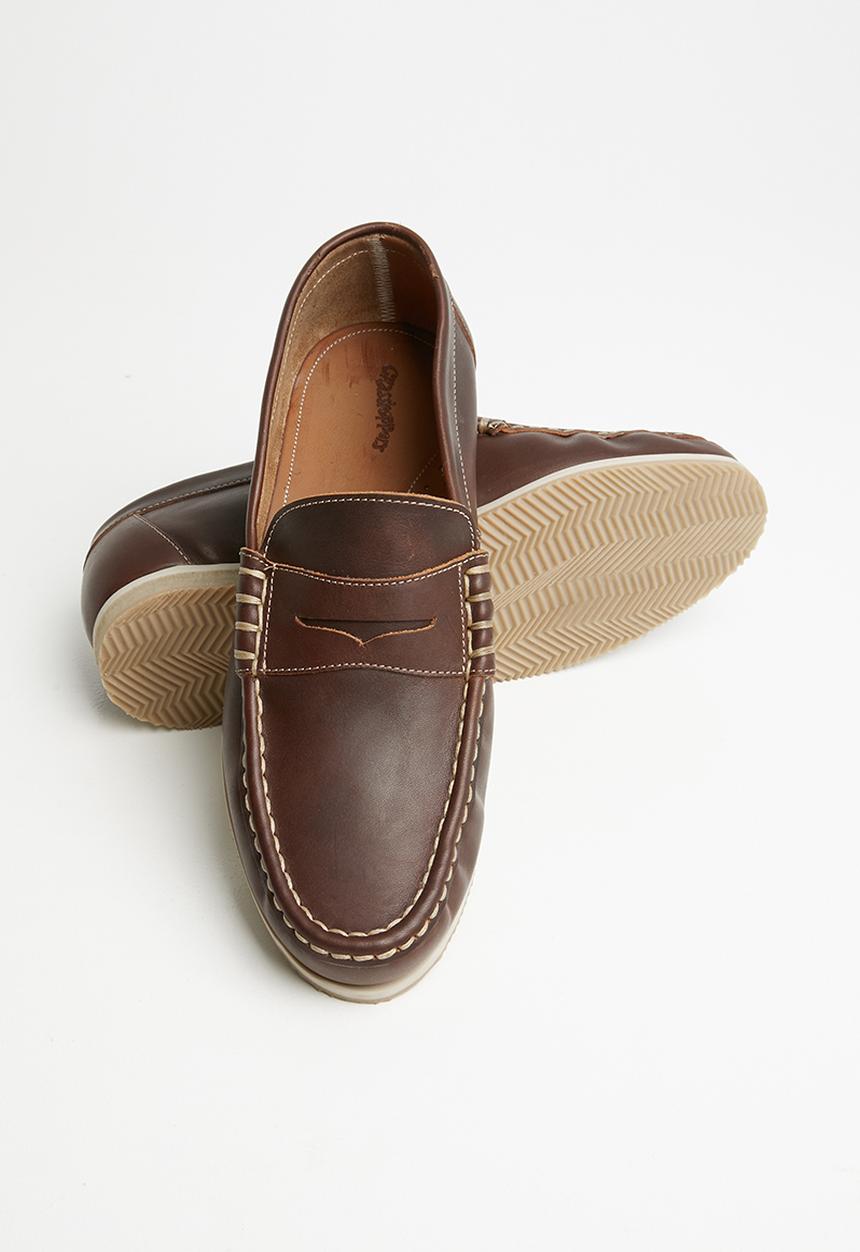 Grasshoppers - Timmy leather loafer - brown