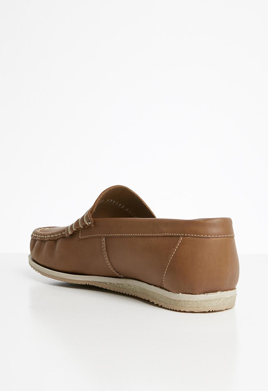Grasshoppers - Timmy leather loafer - brown