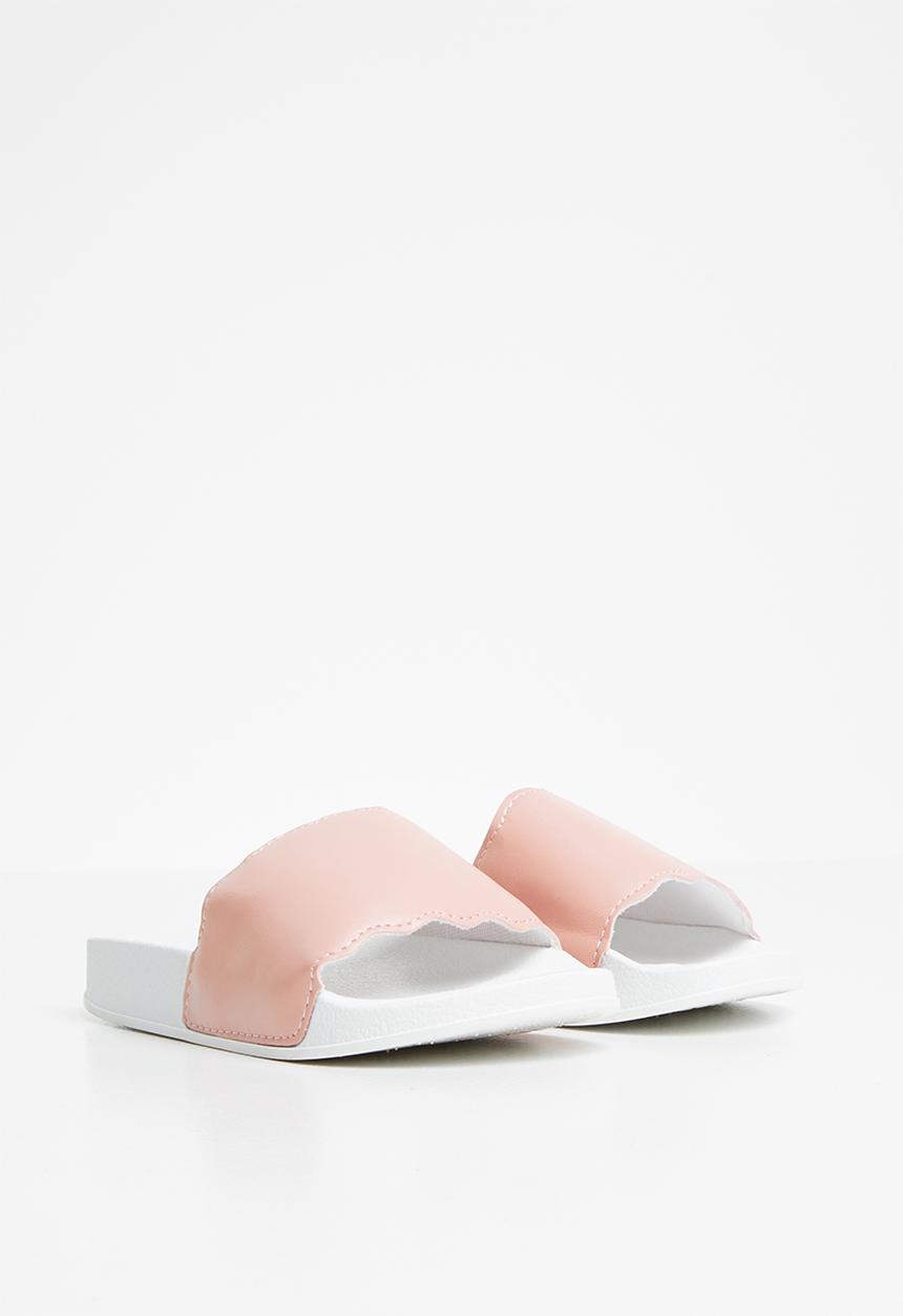 Cotton On - Scallop slide - pink 