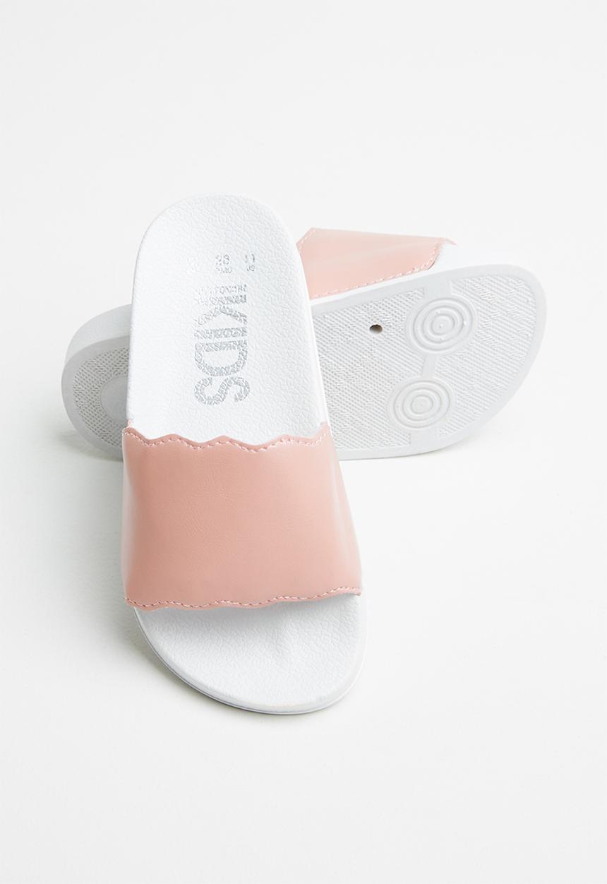 Cotton On - Scallop slide - pink 