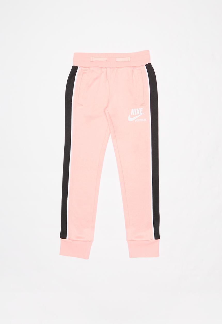 Nike - Nike heritage pant - pink & black