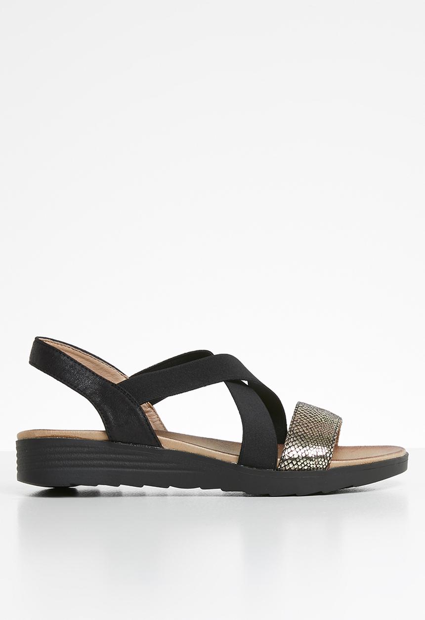 Butterfly Feet - Rafael sandal - black