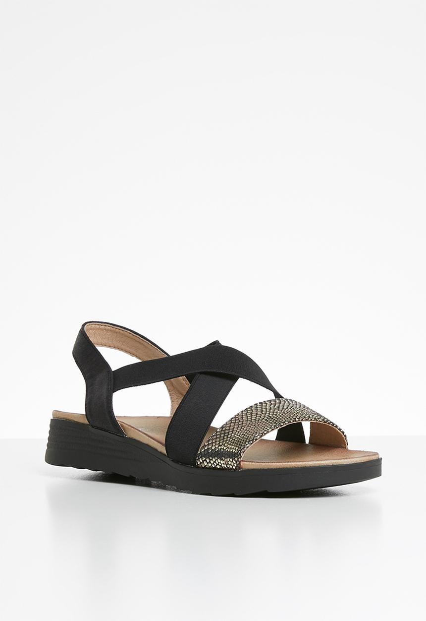 Butterfly Feet - Rafael sandal - black