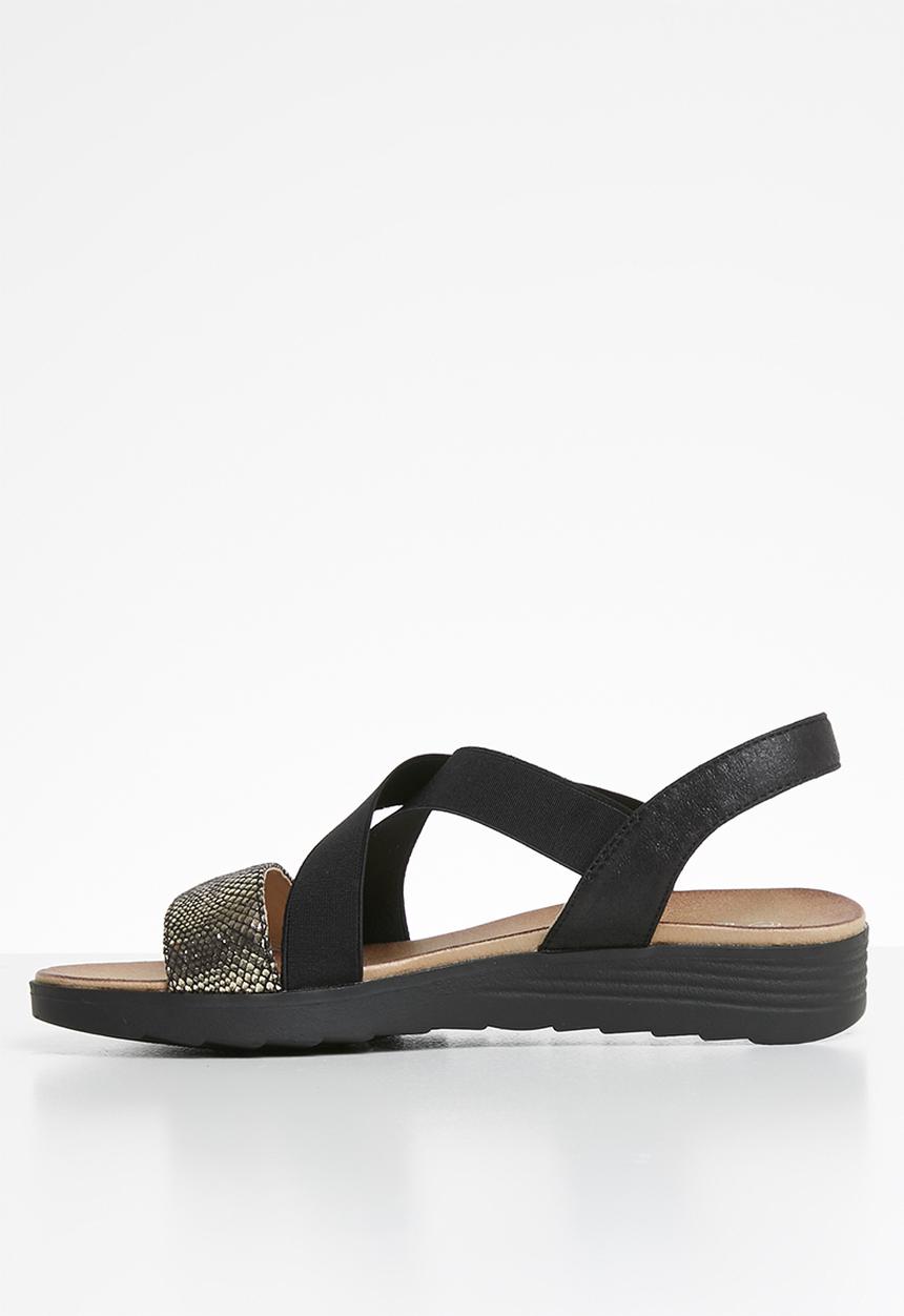 Butterfly Feet - Rafael sandal - black