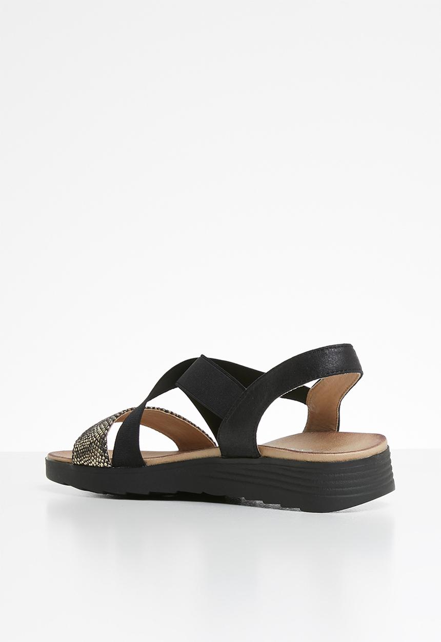 Butterfly Feet - Rafael sandal - black