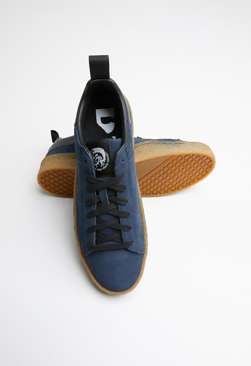 Diesel  - S-clever par low - sneakers - midnight navy & black