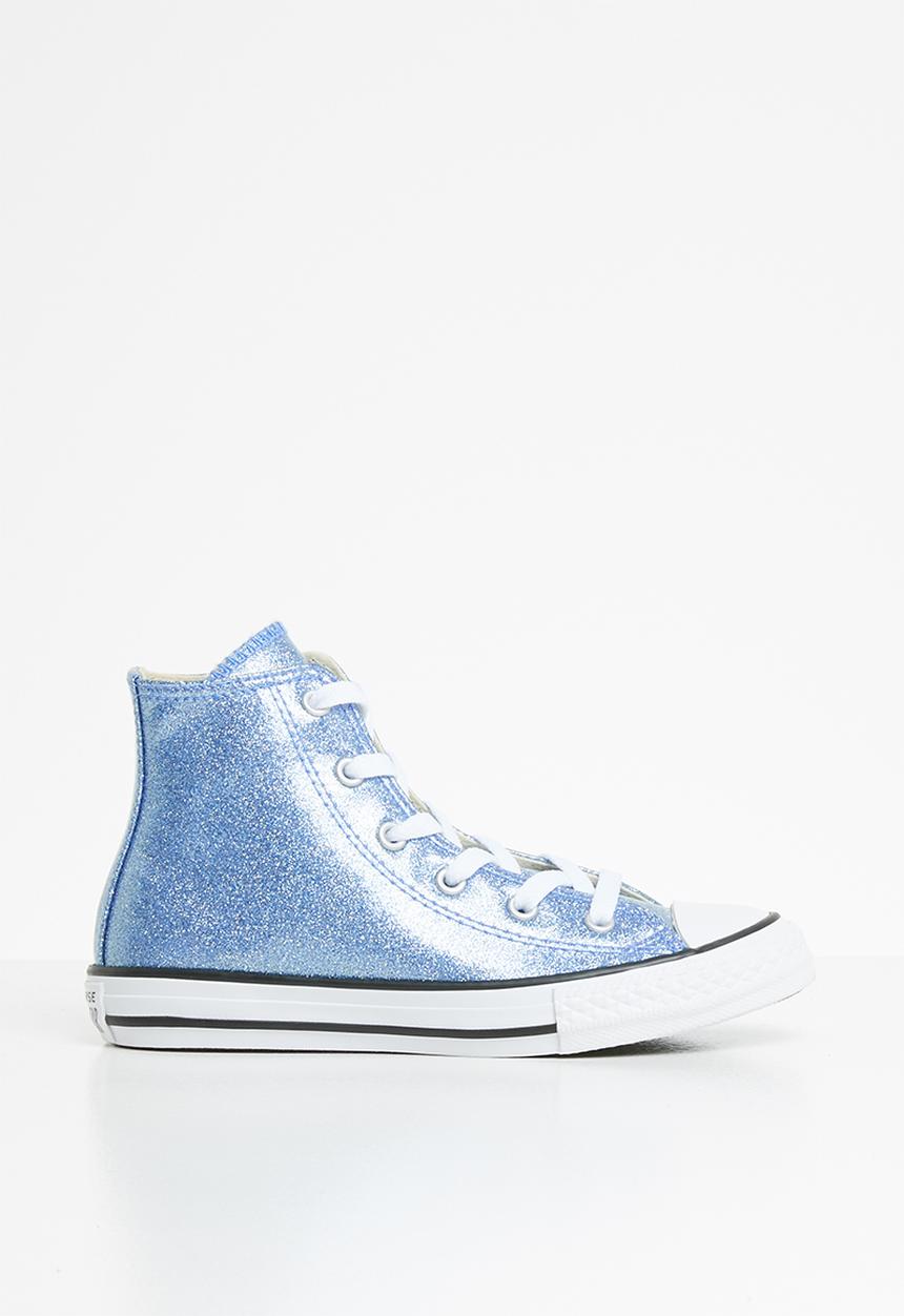 Converse - Chuck Taylor All Star autumn glitter - light blue & white 