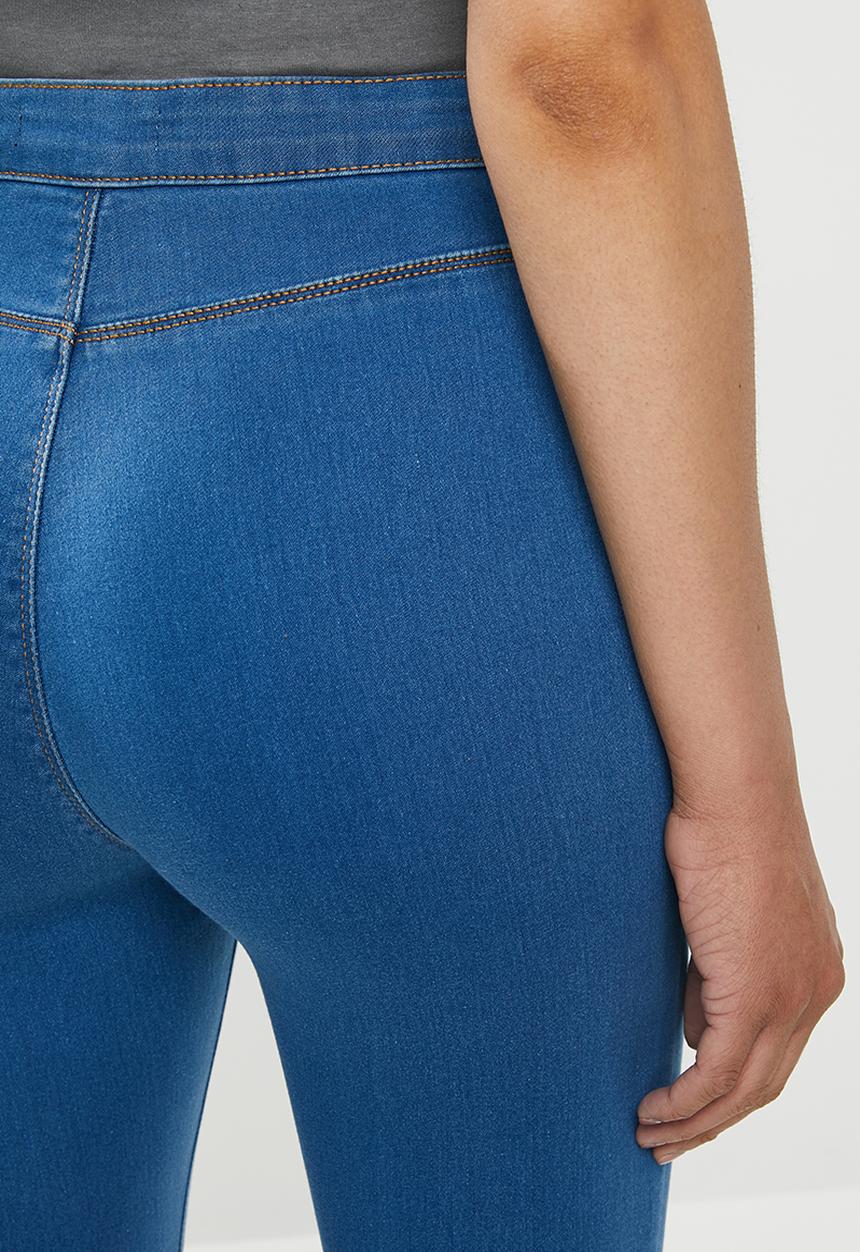 Missguided - Outlaw jegging - blue
