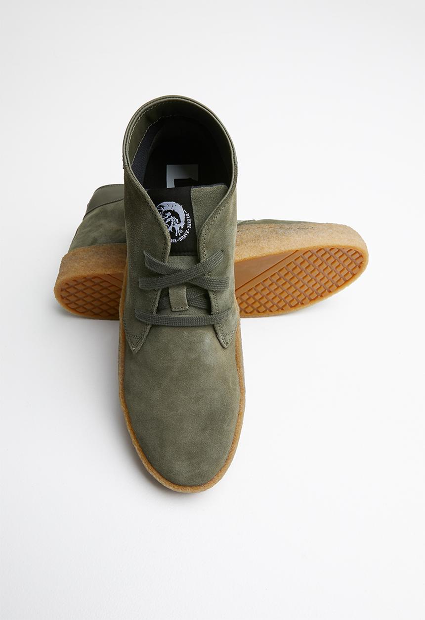 Diesel  - H-clever par desert - sneakers - olive night