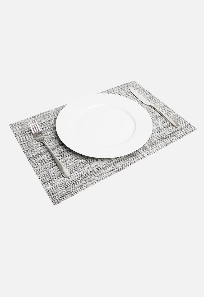 Kitchen Craft - Melange woven placemat - grey