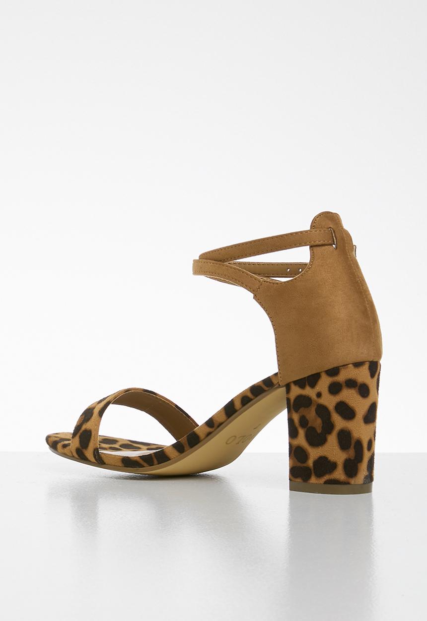 POLO - Morgan ankle strap sandal - brown