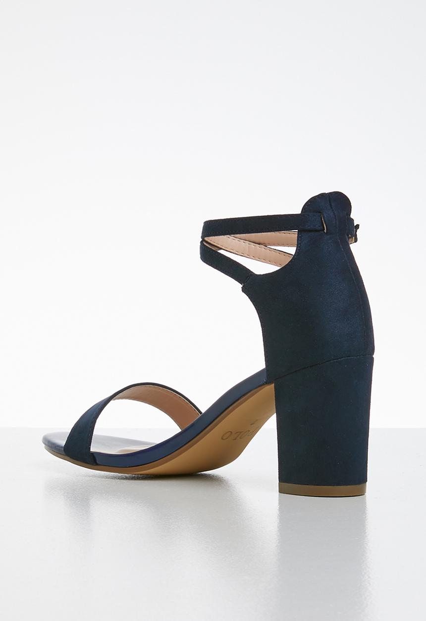 POLO - Morgan ankle strap sandal - navy