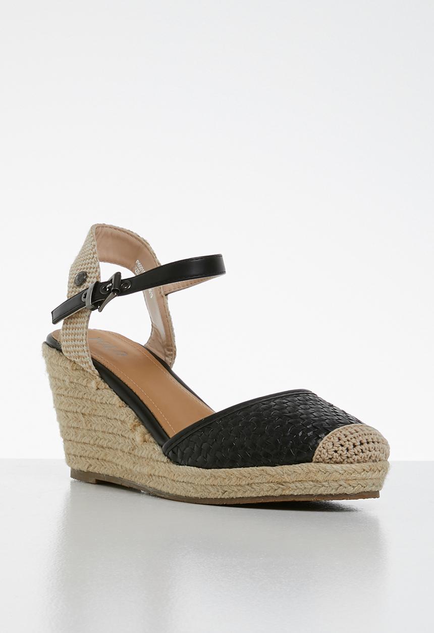 POLO - Delia espadrille - black 