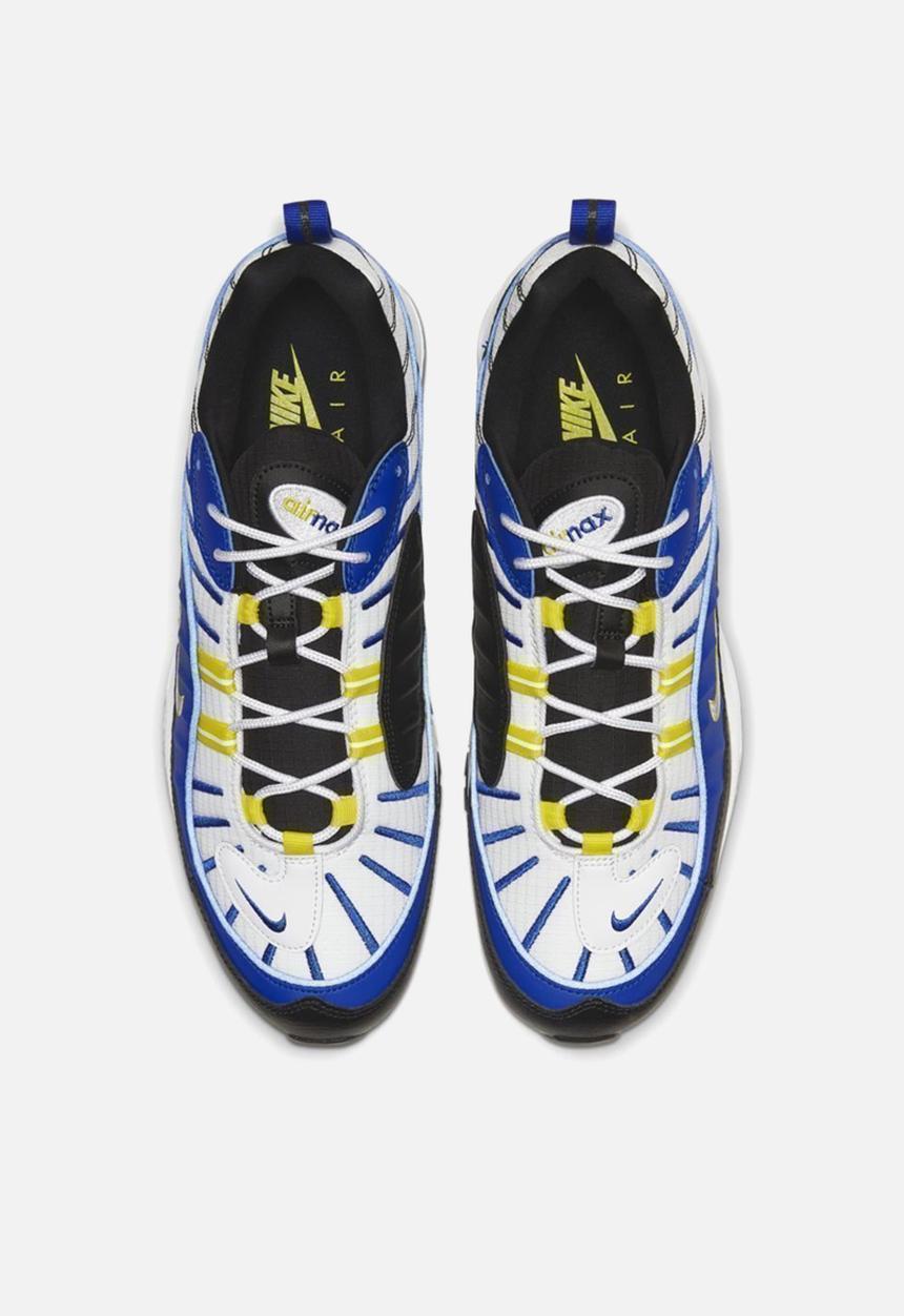 Nike - Air Max 98 - blue / white-black-dynamic yellow
