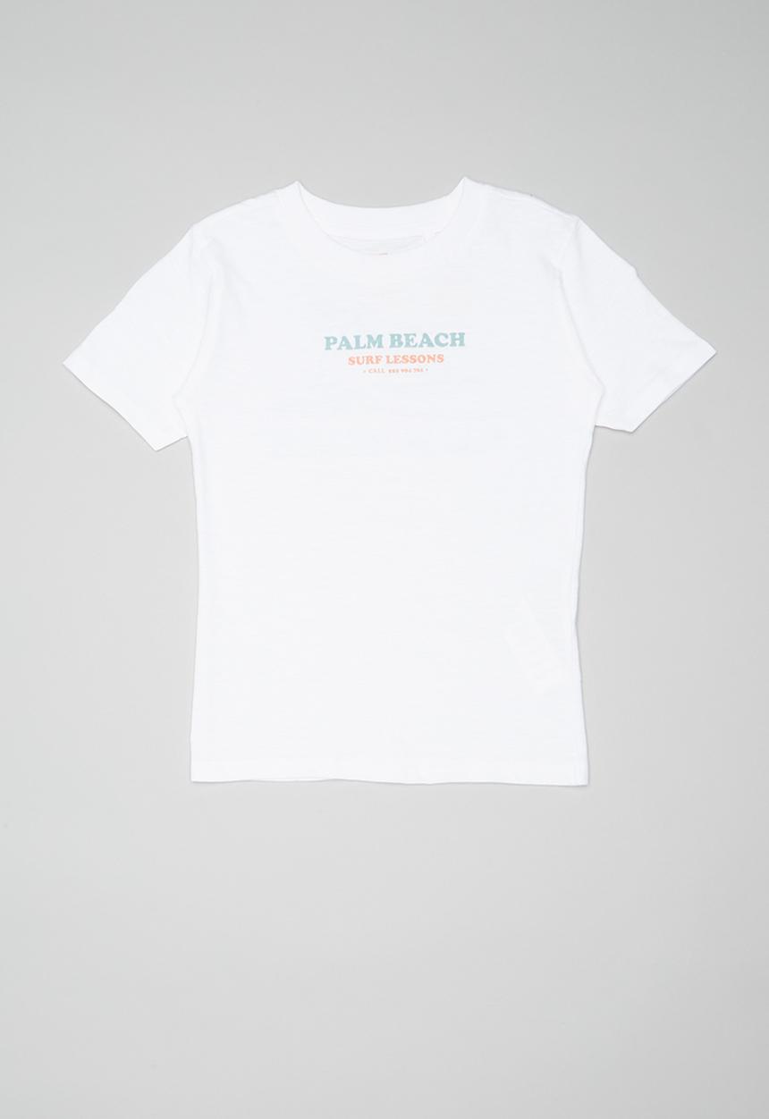 Cotton On - Max skater short sleeve tee - white  