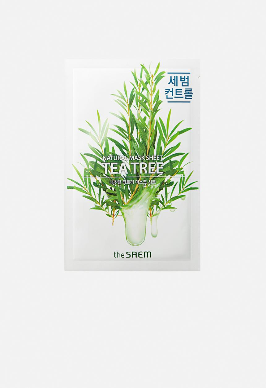 the SAEM - Natural tea tree mask sheet
