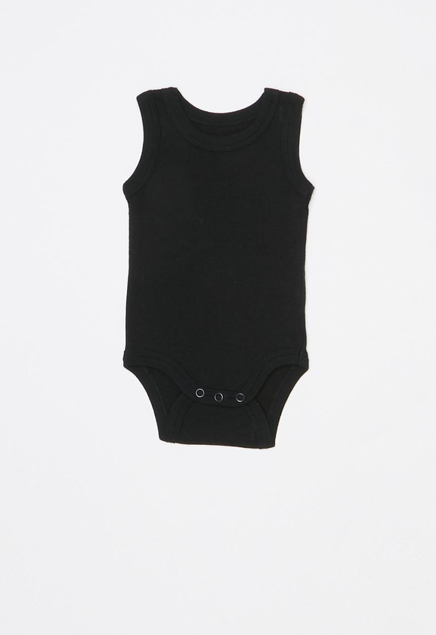 Cotton On - The singlet bubbysuit - black