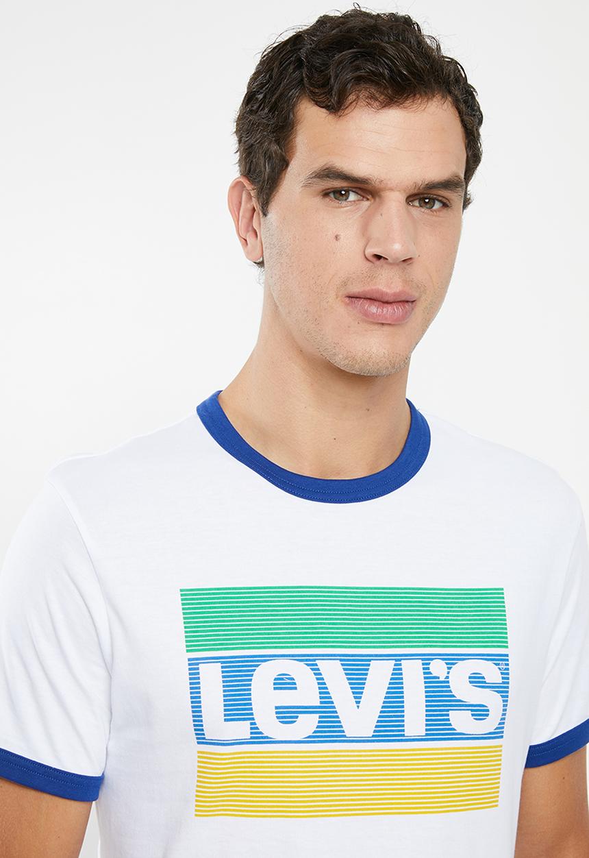 Levi’s® - Short sleeve ringer tee - white