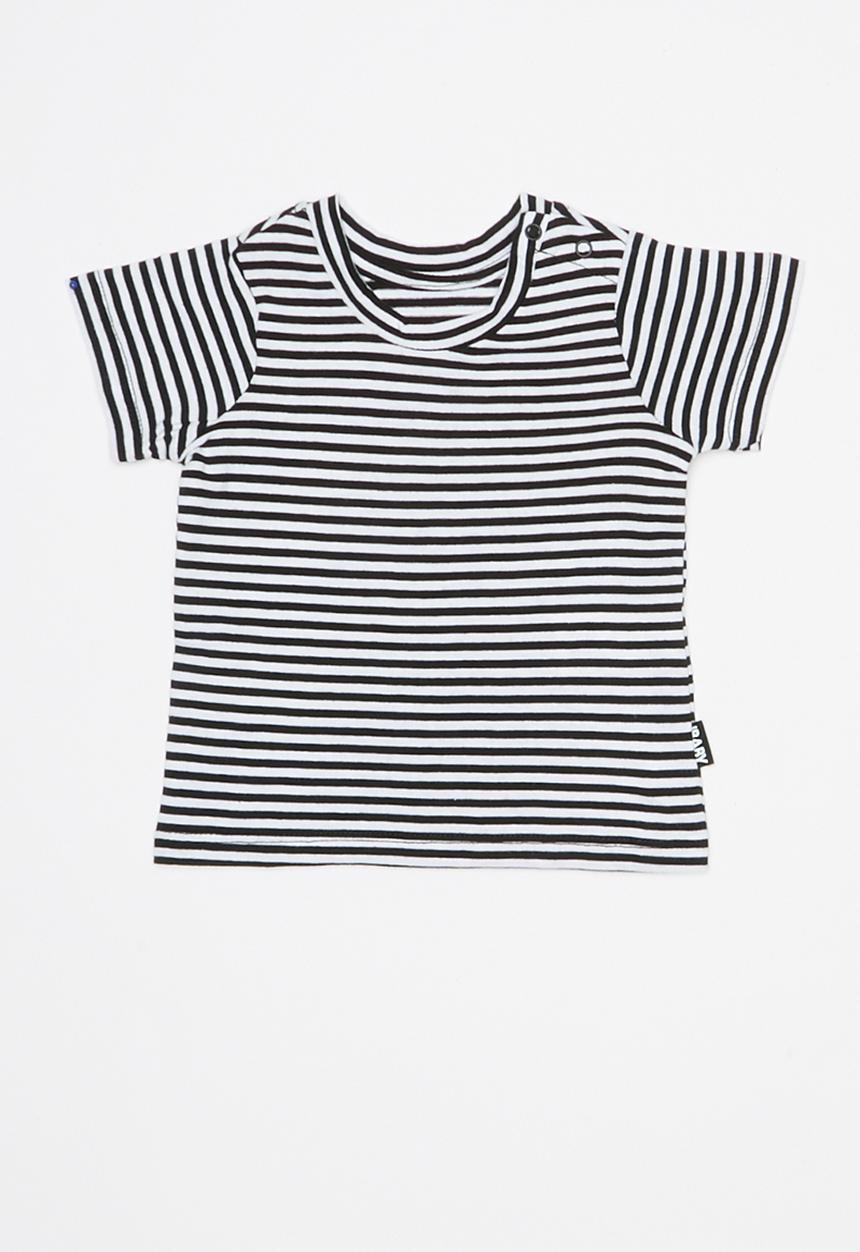 Cotton On - Jamie short sleeve tee - black & white