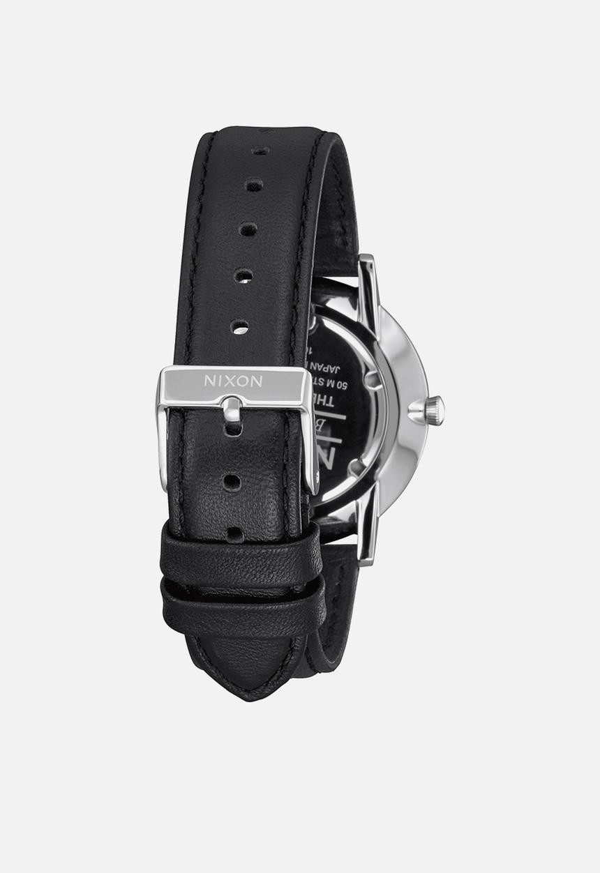 Nixon - Porter leather - blue & black