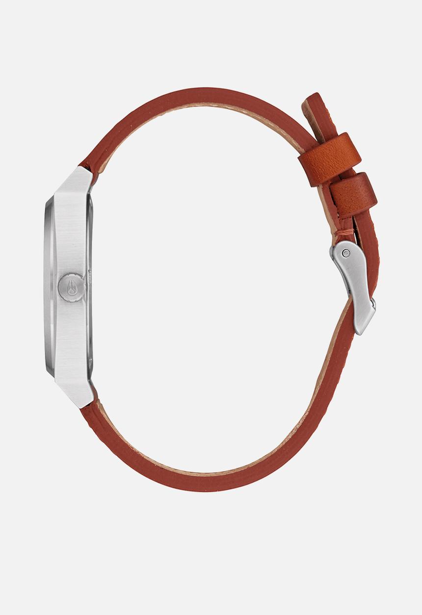 Nixon - Time teller - silver & brown