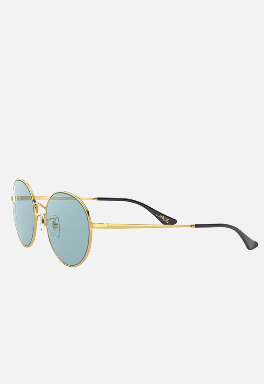 Ray-Ban - Ray ban round sunglasses RB3612 001/80 56 - light blue