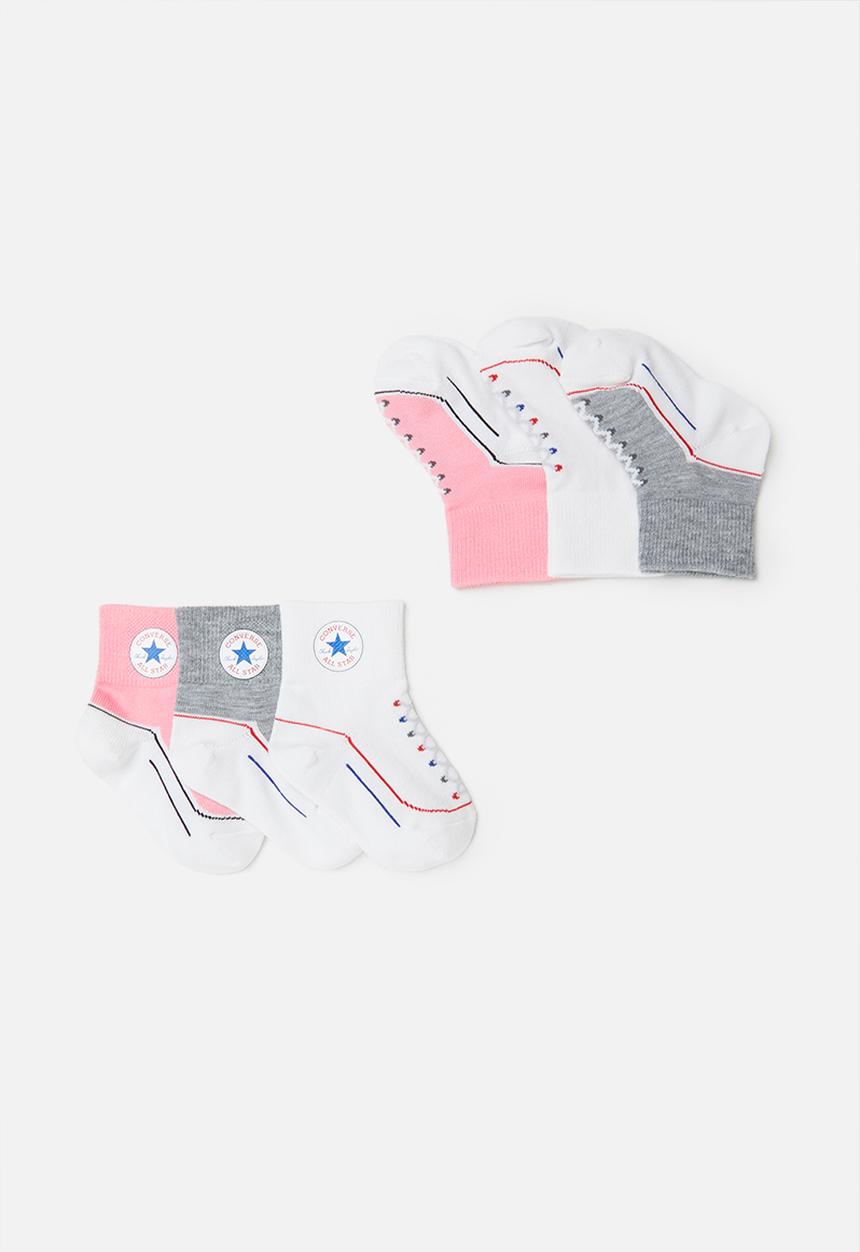 Converse - Converse infant striated 3 pack - multi