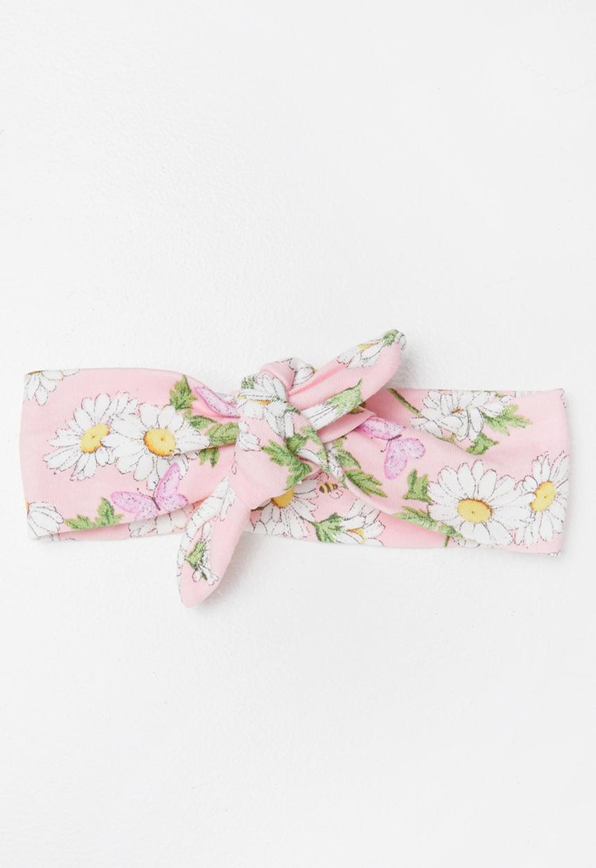 UP Baby - Soft jersey hairband - pink