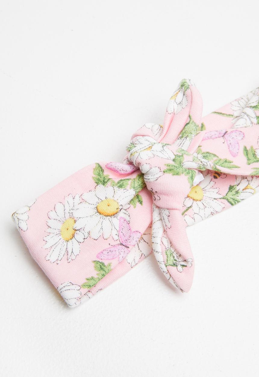 UP Baby - Soft jersey hairband - pink