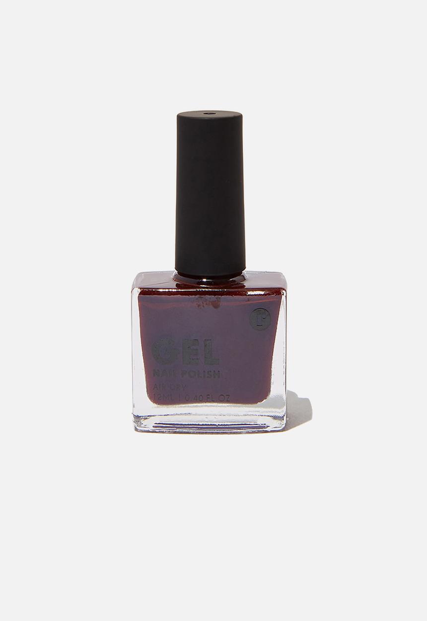 Cotton On - Rubi gel nail polish - wine