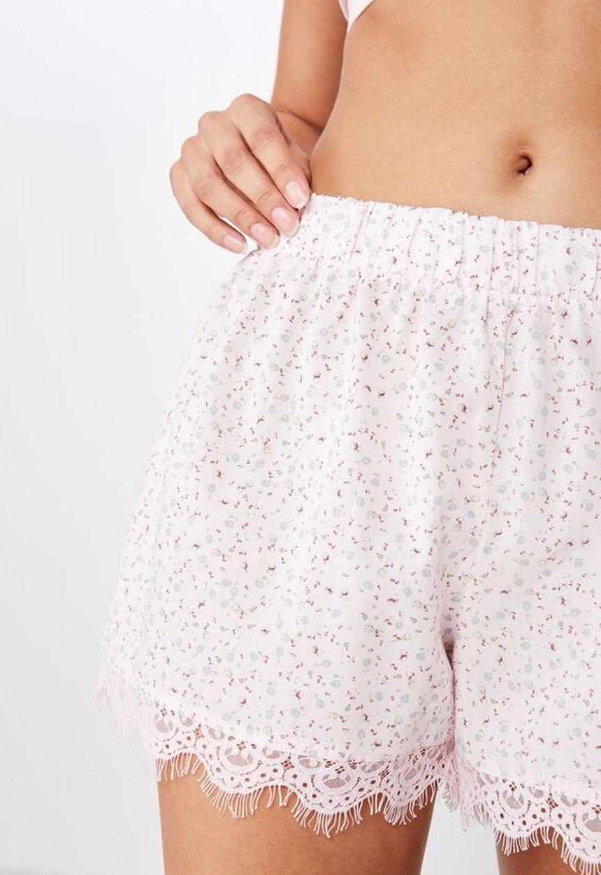 Cotton On - Sleep time boxer short  - pink