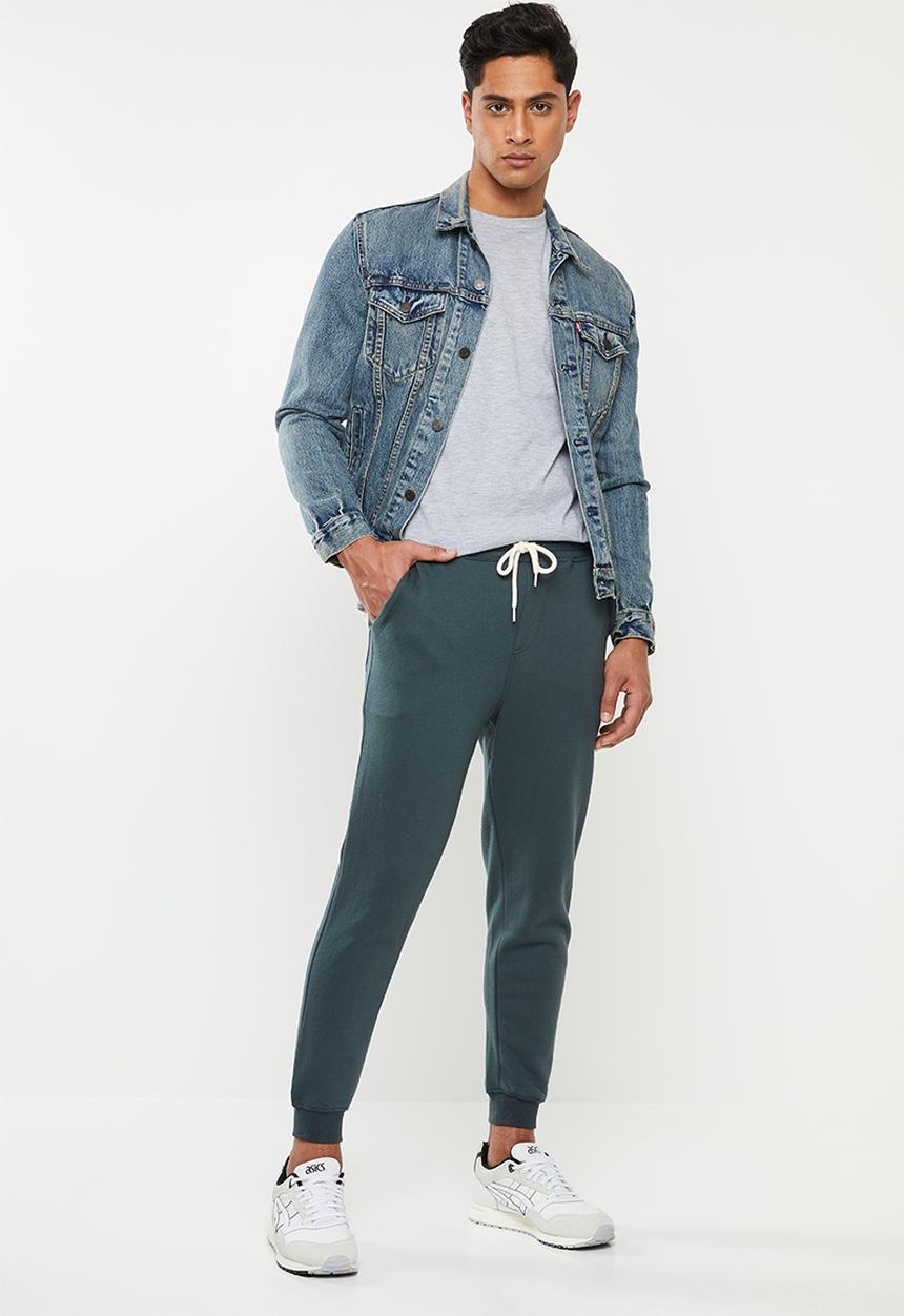 Cotton On - Trippy slim trackie - navy