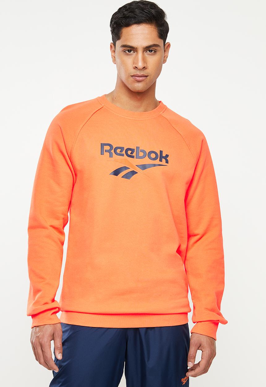 Reebok - Cl v long sleeve crew - orange