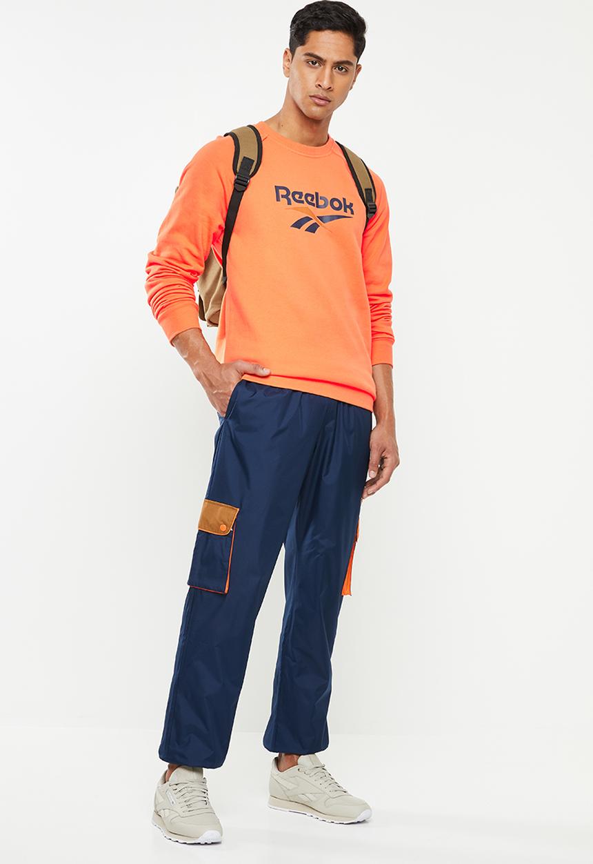 Reebok - Cl v long sleeve crew - orange